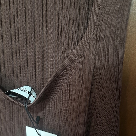 Princess Polly Chocolate Sleeveless Mini Dress - Picture 7 of 7